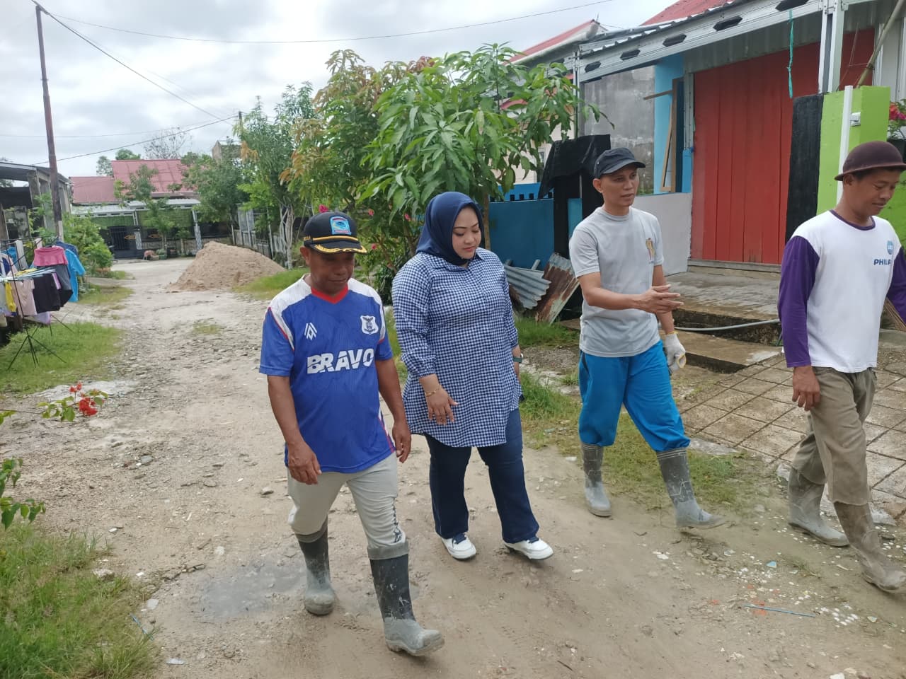 Kunjungan Monitoring dan Evaluasi Kerja Bakti Warga